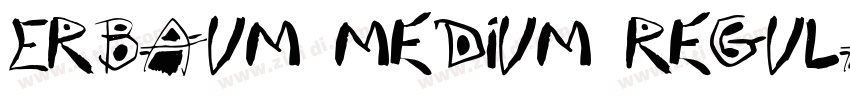 Erbaum Medium Regula字体转换